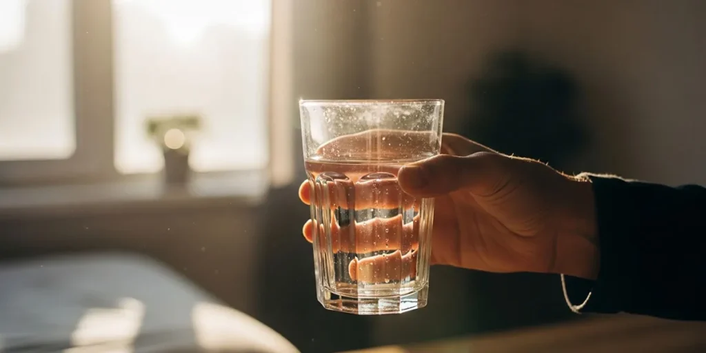 Drink a glass of water