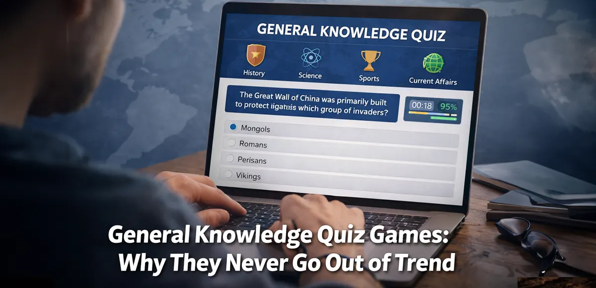 General Knowledge Quiz Games: Why They Never Go Out of Trend