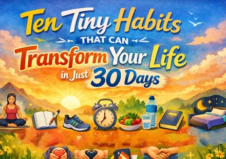Ten Tiny Habits that can Transform Your Life