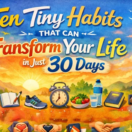 Ten Tiny Habits that can Transform Your Life