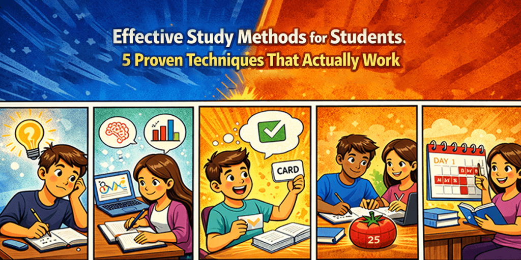 Best Study Methods for Students: 5 Proven Techniques That Actually Work