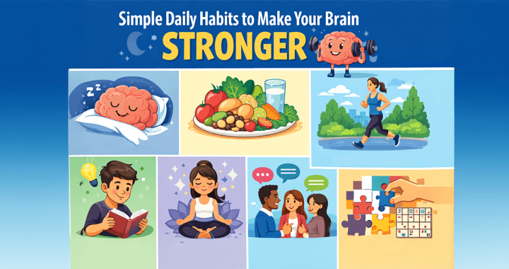 Simple daily habits to make your brain stronger