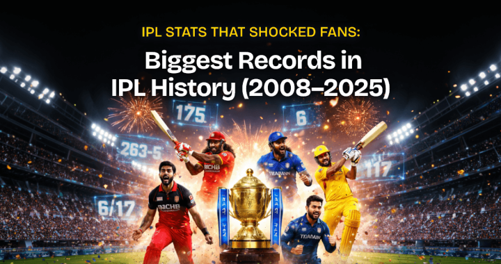 IPL Stats That Shocked Fans: Biggest Records in IPL History (2008–2025)