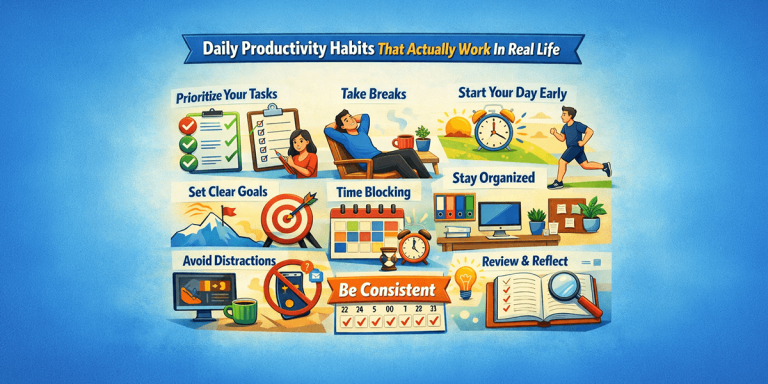 Small Daily Habits for Productivity That Actually Work