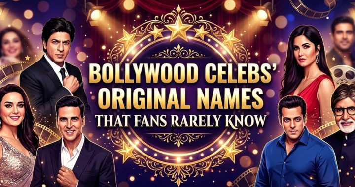 Bollywood Celebs’ Original Names That Fans Rarely Know