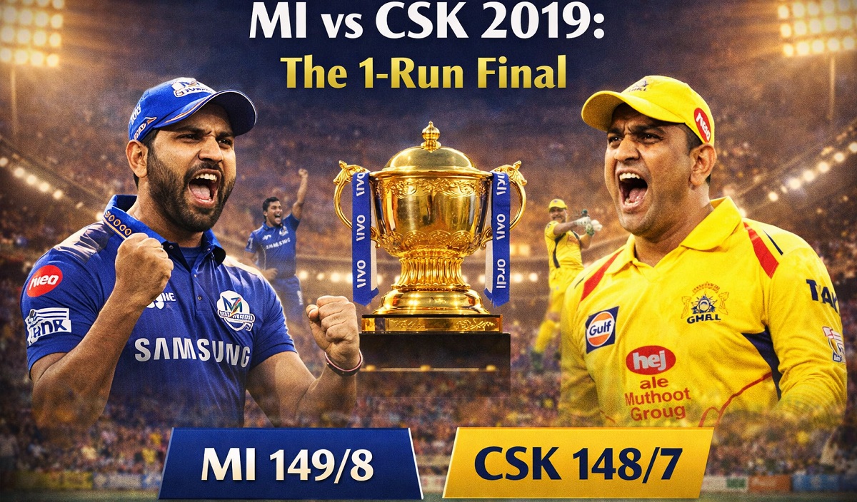 MI vs CSK, IPL Final 2019
