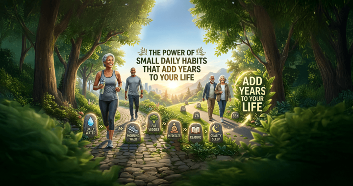 The Power of Small Daily Habits That Add Years to Your Life