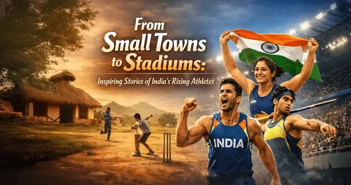 From Small Towns to Stadiums: Inspiring Stories of India’s Rising Athletes