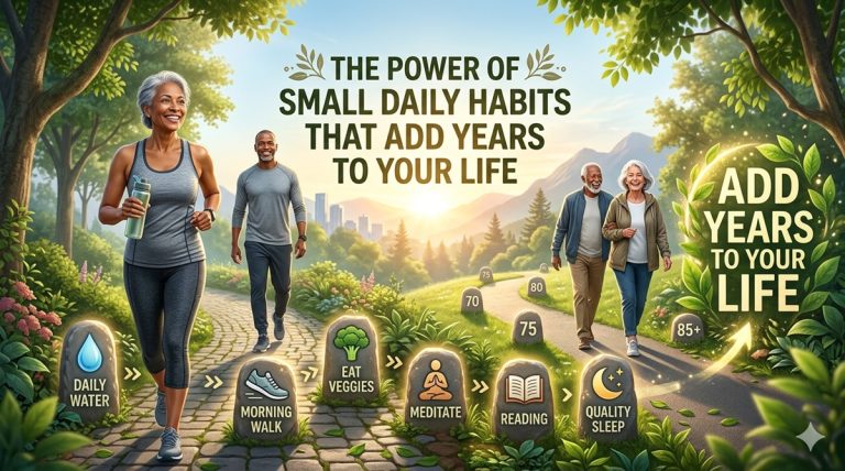 The Power of Small Daily Habits That Add Years to Your Life