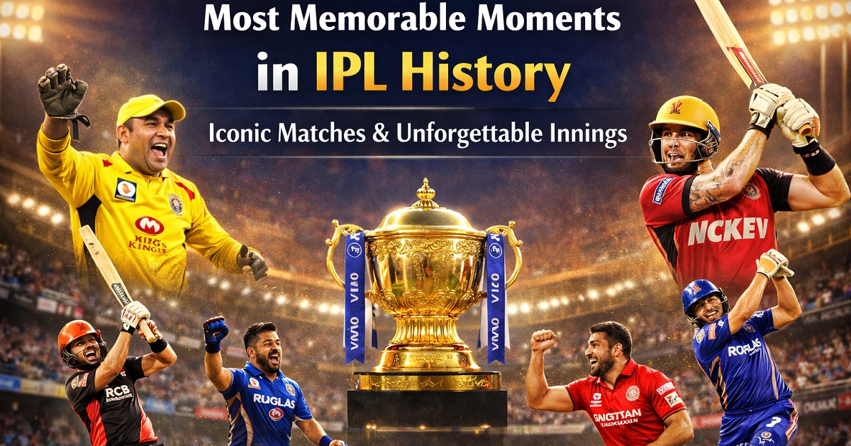 Memorable IPL Moments that redifned history