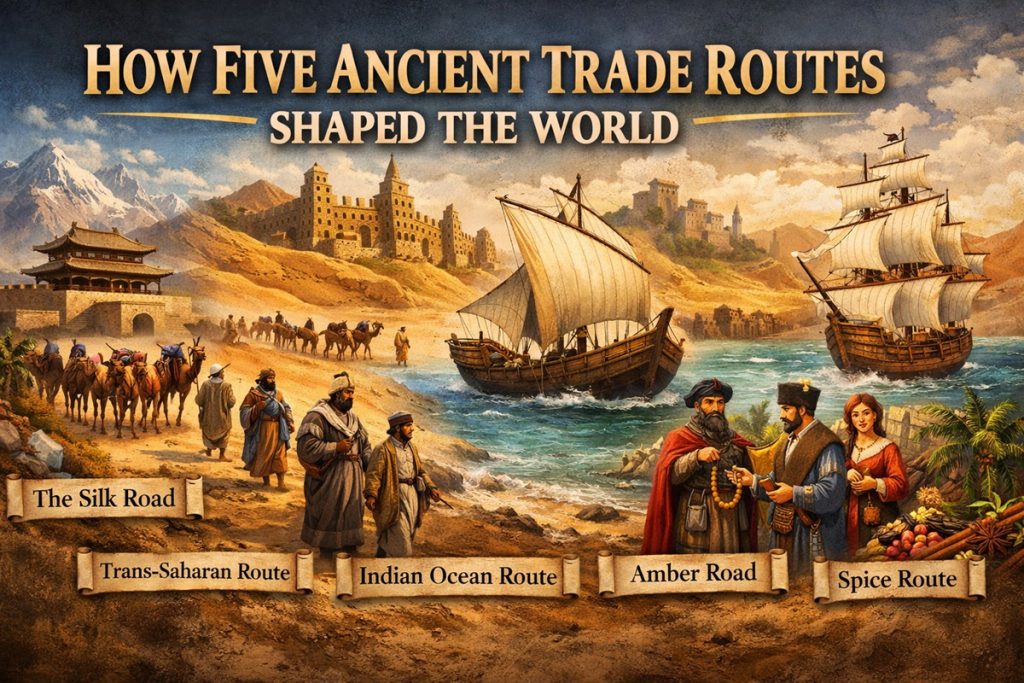 How Five Ancient Trade Routes Shaped the World