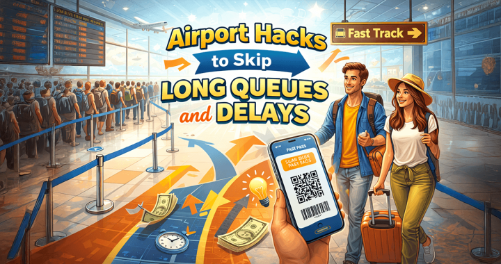 ​Airport Hacks to Skip Long Queues and Delays