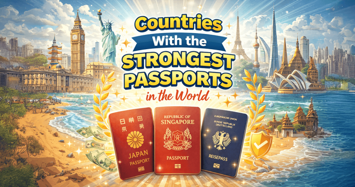 Countries With the Strongest Passports in the World (2026)