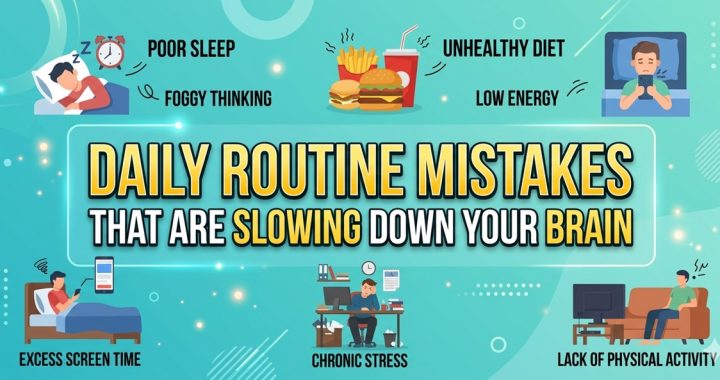 Daily Habits That Slow Brain Power (Avoid These Mistakes)
