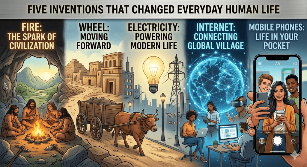 5 Greatest Inventions That Changed Everyday Human Life Forever