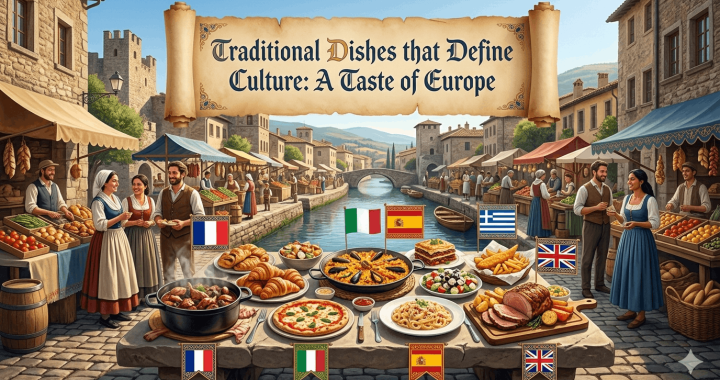 Traditional dishes that define culture: A taste of Europe