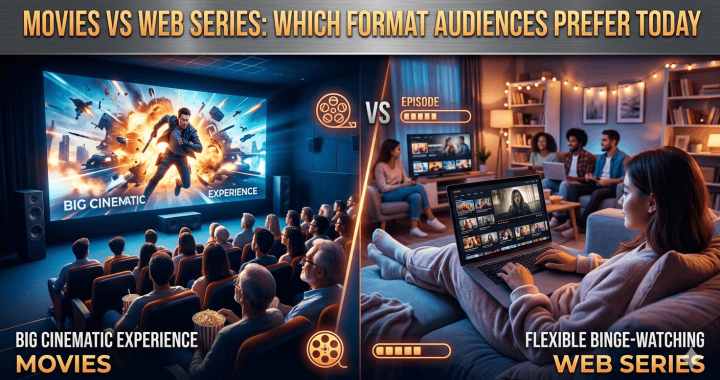 Movies vs Web Series: Which Format Audiences Prefer Today