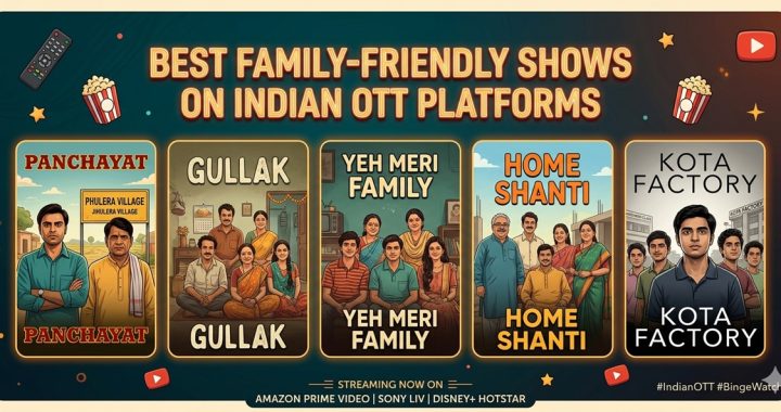 Best family-friendly shows on Indian OTT platforms