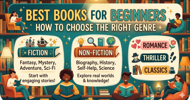 Best Books for Beginners: How to Choose the Right Genre