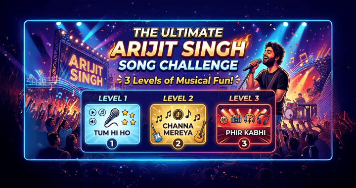 How Well Do You Know Arijit Singh – Three Levels of Musical Fun!