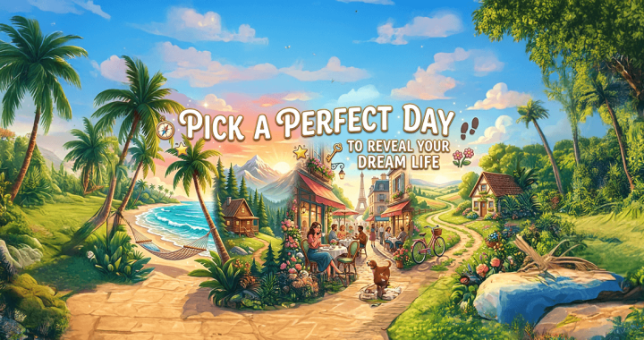 Personality Test: Pick a Perfect Day to Reveal Your Dream Life