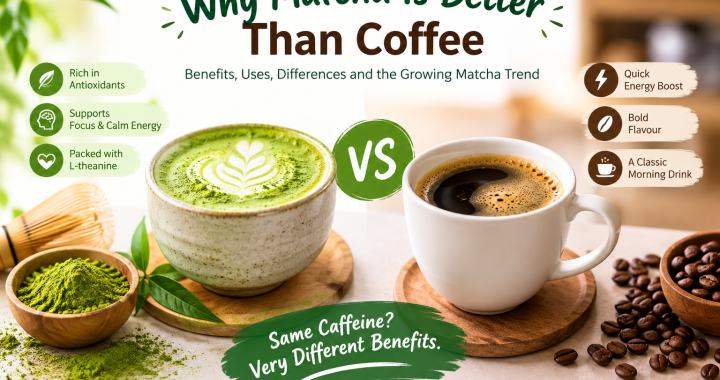 Why Matcha Is Better Than Coffee: Benefits, Uses & Differences