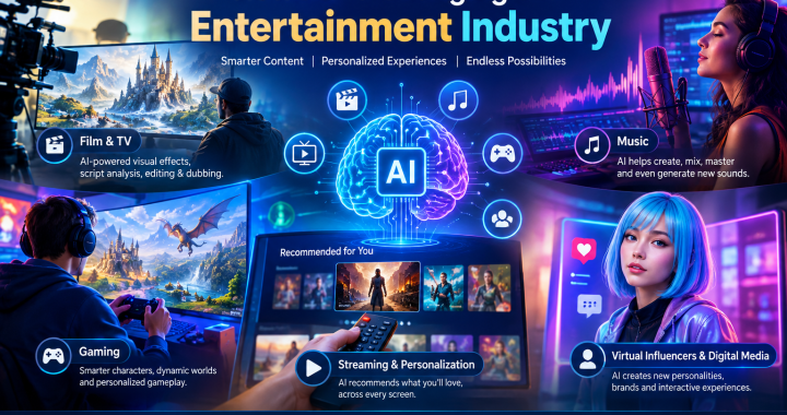 How AI Is Changing the Entertainment Industry: Future of Entertainment